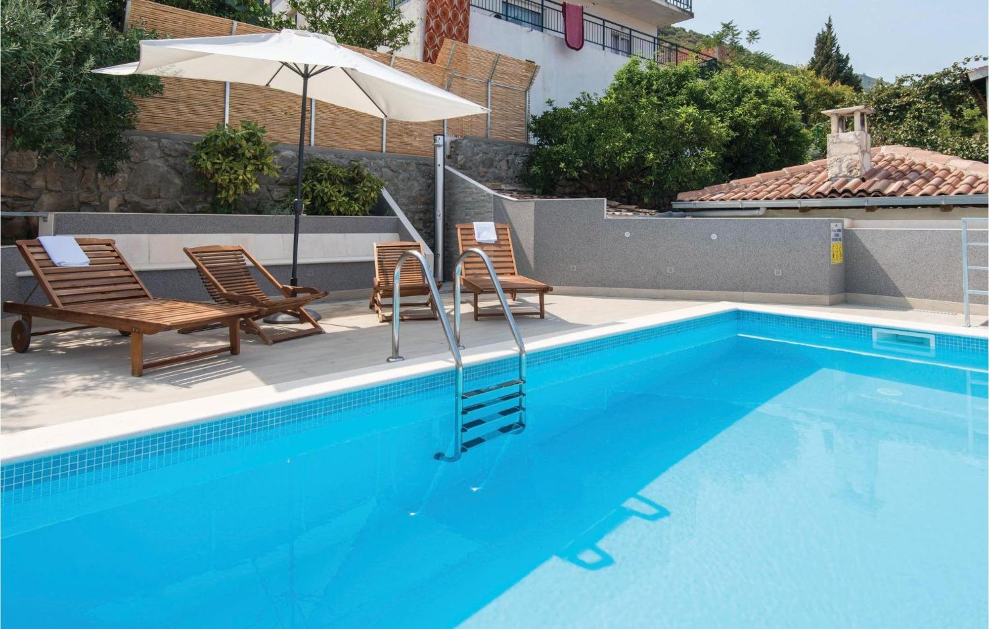 Lovely Apartment In Trpanj With House Sea View Zewnętrze zdjęcie